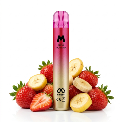 AMÁS+| FRESA-PLÁTANO 800 PUFFS 2%