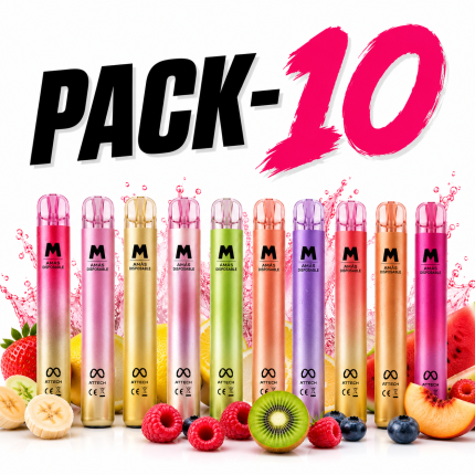 AMÁS+| Pack 10 Vapers a Escoger