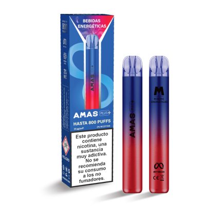 AMÁS+| BEBIDAS ENERGETICAS 800 PUFFS 2%